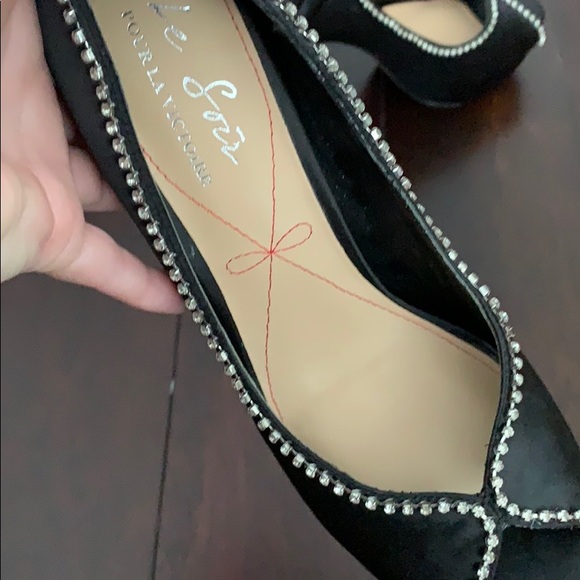 Le Soir Pour La Victoire Satin heels - Picture 4 of 6